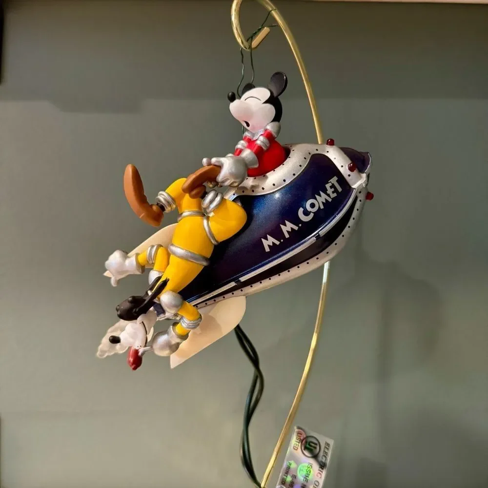 1998 Hallmark Mickey’s Comet Mickey & Co Disney Christmas Keepsake Ornament